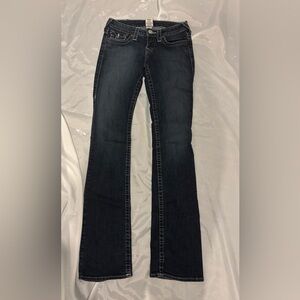 True Religion Dark Wash Flare Jeans